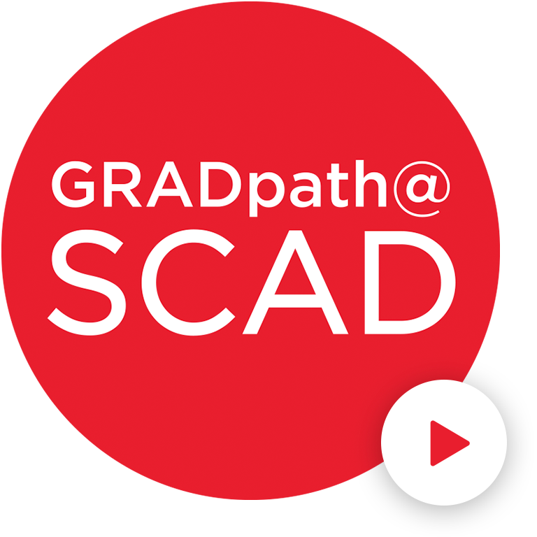 毕业生路径在SCAD标志