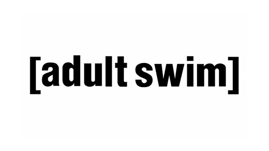 成人游泳徽标