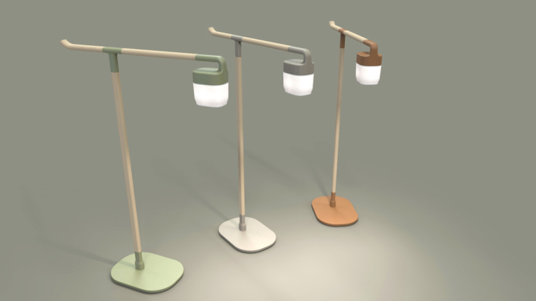 工业设计学生Ruslan Budnik的作品“SPLIT Lamp”