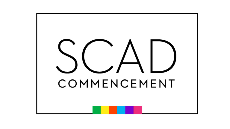 SCAD 2021 commencement logo
