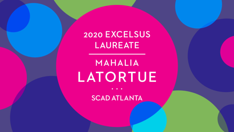 Play video of SCAD Atlanta excelsus laureate Mahalia Latortue