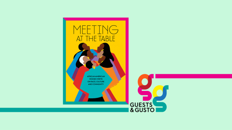 Meeting at the Table cover