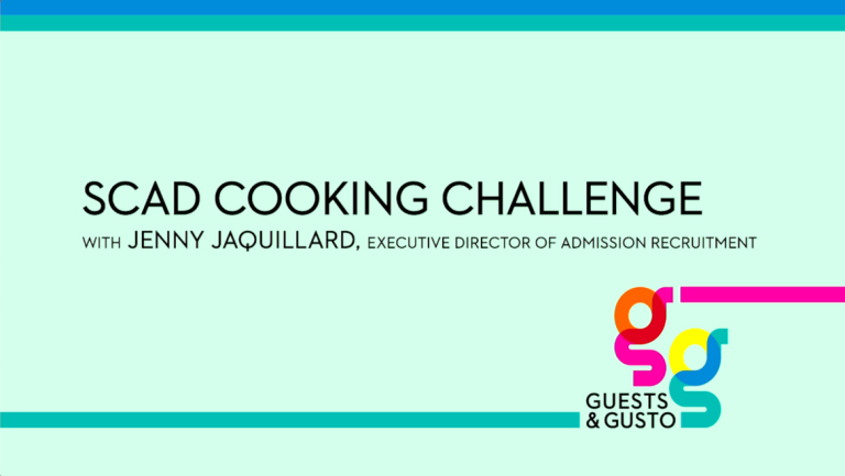 Guests and Gusto cooking challenge graphic