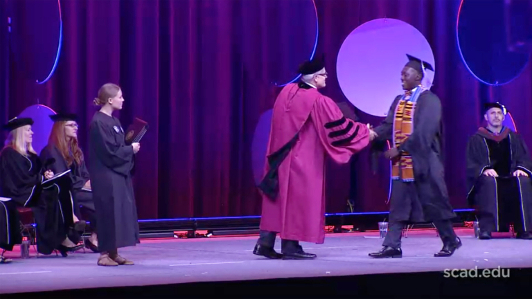 Play video of SCAD Savannah Commencement 1pm ceremony