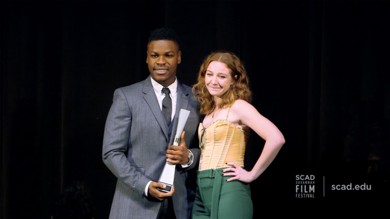 Play video of SCAD Savannah Film Festival honoree John Boyega