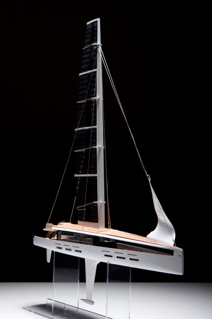 工业设计学生作品，塞巴斯蒂安·坎波斯·莫勒的豪华帆船